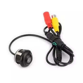 CCD HD ночное видение 360 градусов для камеры заднего вида автомобиля, вид спереди, боковая камера заднего вида, автомобильный резервный монитор, универсальный чёрный