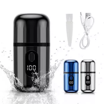 CCDBD Маленький электрический электрический электрический Close 5 Low IPX7 Влажный и сухой светодиодный легкий в бизнесе Всегда в бритве для мужчин Бритва, Размер, Бритва, Бритва,