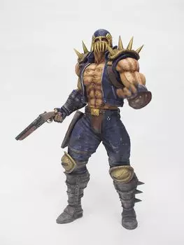 CCP Кулак Северной Звезды Hokuto Ultimate Modeling 2-е Издание Версия из Фильма Jagi Изготовлена из ПВХ Покрашена Полная Фигурка [Мягкий Винил] серебряный