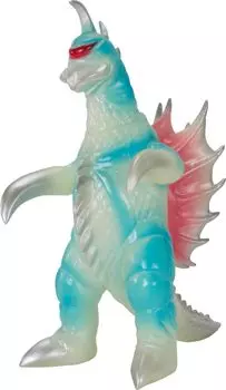CCP Средний размер серии Gigan Luminous Blue, мягкая виниловая фигурка высотой около 120 мм, окрашенная в ПВХ [10-я] версия. синий