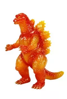 CCP Средний размер серии Godzilla Burning Glitter 120 мм ПВХ окрашенная мягкая виниловая фигурка [12th] (1995) Вер. Прибл.