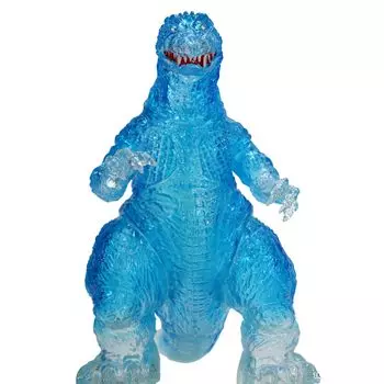 CCP Средний размер серии Godzilla EX 3rd Godzilla Прозрачный синий ПВХ окрашенная готовая фигурка [2001] Вер.