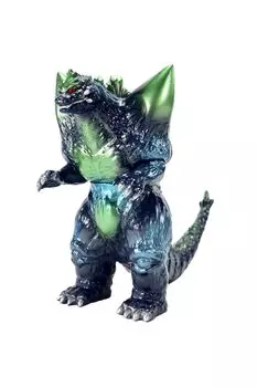Ccp Средний размер серии Godzilla EX [4th Edition] Space Godzilla Metallic Green Ver. приблизительно. Фигурка из мягкого винила, окрашенного ПВХ, 135 мм