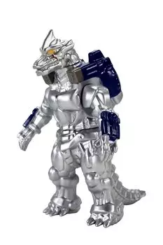 CCP Средний размер серии Godzilla EX Mechagodzilla Standard 130 мм ПВХ окрашенная мягкая виниловая фигурка [5-е издание] (2002) Вер. Прибл. серебряный