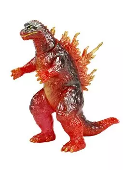 CCP Средний размер серии Godzilla Heat Ray Red Glitter 120 мм ПВХ мягкая виниловая фигурка [12-е издание] (1999) Вер. приблизительно. Предварительно окрашенный