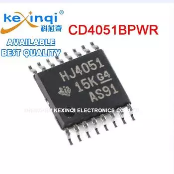CD4051BPWR TSSOP-16 Одноканальный 8-канальный аналоговый мультиплексор Электронный компонент Лучшее высокое качество