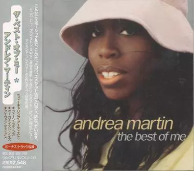 CD ANDREA MARTIN - The Best Of Me BVCA21013PROMO Arista 1999 Япония Оби Рэп и Хип-Хоп/R&B