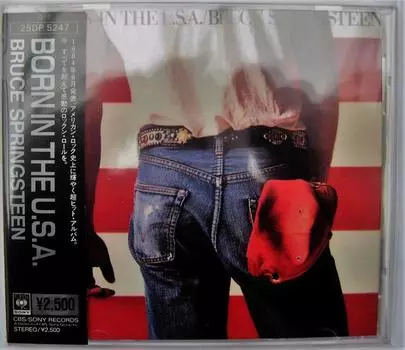 CD БРЮС СПРИНГСТИН - Рожденный в США. 25DP5247 CBS/Sony 1988 Япония Рок Б/у