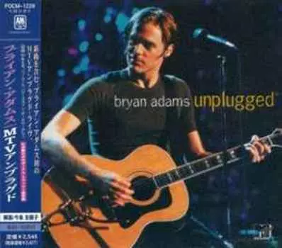 CD BRYAN ADAMS - MTV Unplugged POCM1228PROMO A&M 1997 Япония Obi Rock