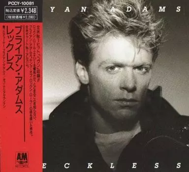 CD BRYAN ADAMS - Reckless PCCY10081 A&M Records 1989 Япония Рок Б/у