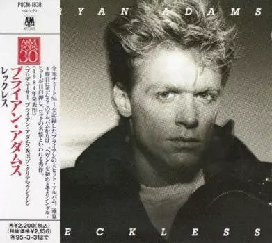 CD BRYAN ADAMS - Reckless POCM1838 A&M 1993 Япония Рок