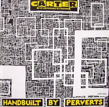 CD CARTER НЕОСТАНОВИМАЯ СЕКС-МАШИНА - Собранный вручную Perverts TOCP6994 Chrysalis, Big 1992 Япония Obi Rock