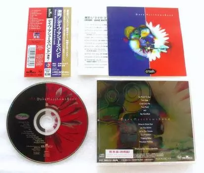 CD DAVE MATTHEWS BAND - Crash BVCP940 RCA, BMG 1996 Япония Рок