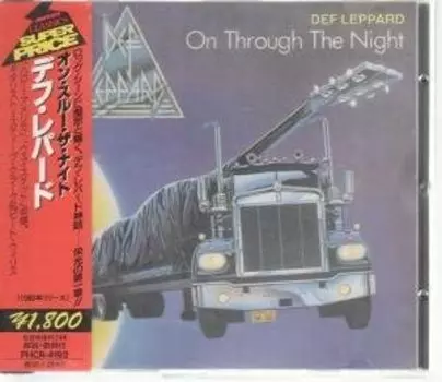 CD DEF LEPPARD - On Through The Night PHCR4192 Mercury 1994 Япония Рок