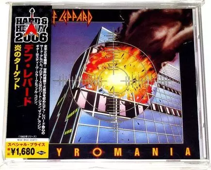 CD DEF LEPPARD - Pyromania UICY6386 Mercury 2006 Япония Рок