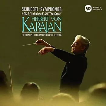 CD ГЕРБЕРТ ФОН КАРАЯН - Шуберт: Симфонии № 8 и 9 WPCS50313 WARNER MUSIC 2008 Япония Классика