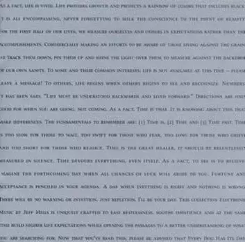 CD JEFF MILLS - Every Dog Has Its Day SRCS350PROMO SMEJ 2001 Япония Obi Dance & Electronica Б/у