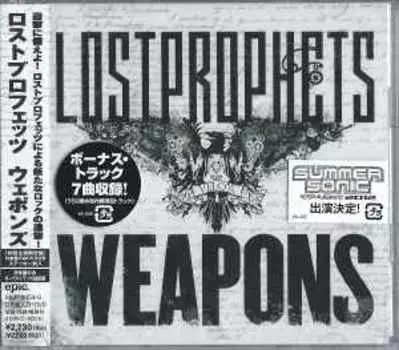 CD LOSTPROPHETS - Weapons SICP34545 Epic 2012 Япония ОбиЯпонский Поп/Рок Б/У
