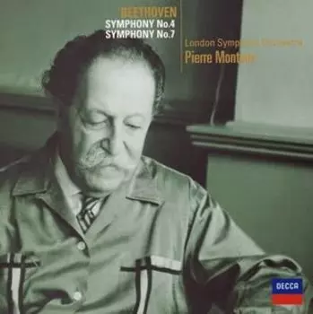 CD МОНТО (ПЬЕР), БЕТХОВЕН; ЛОНДОН - Бетховен: Симфонии №. 4 и 7 UCCD3373 Япония Оби Классический