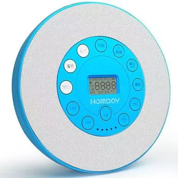 CD-плеер, MP3-плеер, компакт-диск, альбом, мини-портативный проигрыватель компакт-дисков белый