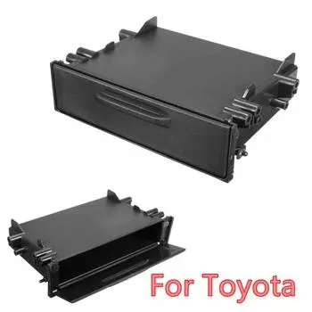 CD-плеер с одним DIN, приборная панель/радио, универсальный автомобильный карманный ящик для хранения, комплект отделки