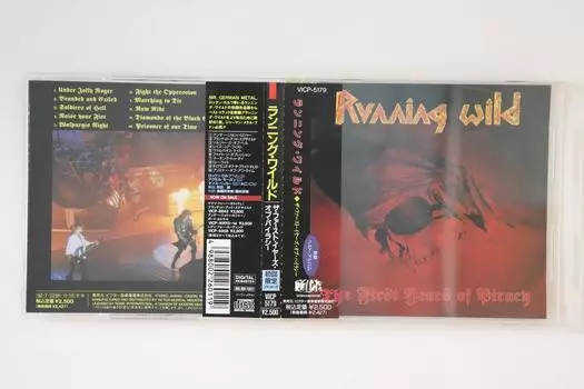 CD RUNNING WILD - The First Years Of Piracy VICP5179 Noise Internati 1992 Japan Obi Металл Б/У