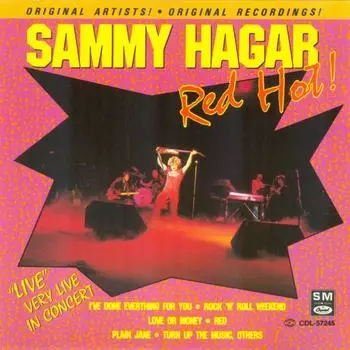 CD SAMMY HAGAR - Red Hot! CDL57245 Capitol Special 1989 Канада Рок Б/У