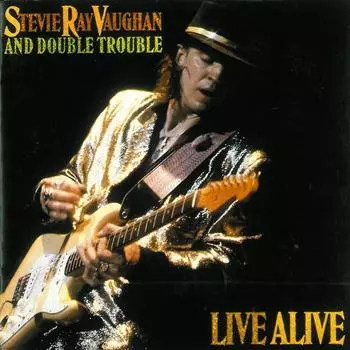 CD STEVIE RAY VAUGHAN DOUBLE TROUBLE - Live Alive 428P194 Epic, Epic/Sony 1986 Япония Рок Б/у