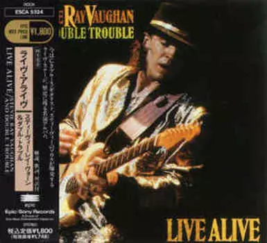 CD STEVIE RAY VAUGHAN - Live Alive ESCA5324 Эпический 1991 Япония Рок