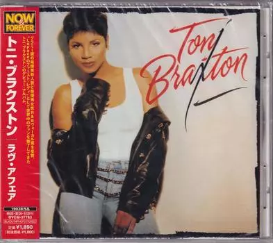CD TONY BRAXTON - love affair BVCM37783 LaFace Records 2006 Япония Оби Рэп и Хип-Хоп/R&B Б/у