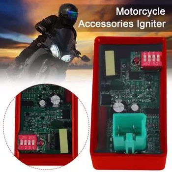 Cdi For Motorcycle Lgnition 4 Pin Cdi Racing Box Dip Switch For 50cc 70cc 90cc 110cc 125cc Atv Dirt Bike Go Kart I3l3 красный