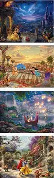 Ceaco 4 в 1 Мультипак Disney Thomas Kinkade 500 деталей Пазл - - - - (4)