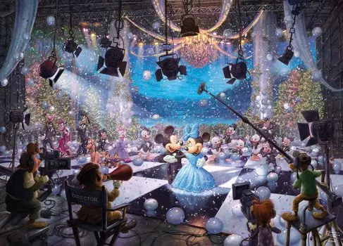 Ceaco Disney 100-я годовщина Thomas Kinkade 100-я годовщина пазл из 1000 элементов