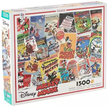 Ceaco Микки Маус Плакаты Головоломка Disney s (1500 шт.)