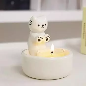 Ceative Милый Керамический Цветочный Горшок Ваза Хэллоуин Привидение Подсвечник Украшения Ручной Работы Украшения Для Дома Аксессуары Для Растений