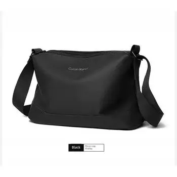 Cebiykate Shoulder Messenger Bag Men s Simple Messenger Bag Portable Niche Waterproof Large Small Size Travel Backpack CuicanKairui black small size