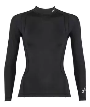 [CEDA Brew XWacoal] Функциональные топы [ЖЕНЩИНЫ] [ТОП JYURYU] Высокий ворот, длинные рукава, облегчают движения плеч, снижают усталость во время упражнений,