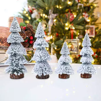 Украшение для елки из кедрового дерева на стол