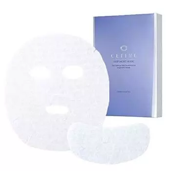 CEFINE Deep Moist Mask 15ml 8 Pieces Face Mask Clear чистый