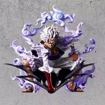 Цельная аниме-фигурка Ника Луффи Gear 5 Sun, коллекция статуй из ПВХ, модель