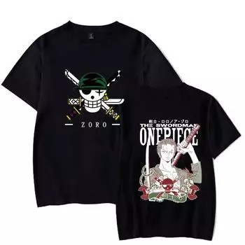 Цельная аниме-одежда Луффи Саурон, мужская и женская футболка с героями мультфильмов, Harajuku Ullzang, модная японская футболка, топы 3XL белый