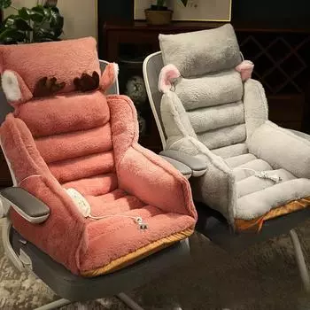 Цельная подушка для стула, офисный коврик для сидячего приклада, студенческое сиденье, подушки на спинку, поддержка талии, спинка стула, коврик, украшение дома