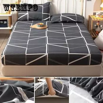 Цельное покрывало Four Seasons, нескользящее фиксированное покрывало для кровати, пылезащитный чехол для матраса Simmons 120x200cm