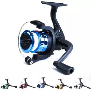 Цельнометаллическая спиннинговая рыболовная катушка FunPesca SK — катушка с ЧПУ 9+1BB, максимальным сопротивлением 30 кг и 5,2:1 передаточное число красный