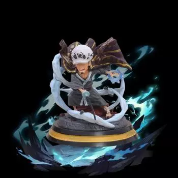 Цельные фигурки 11 см, версия Q, Трафальгар D. Фигурка «Водное право», аниме, модель из ПВХ, коллекция детских игрушек, подарки на день рождения для друга