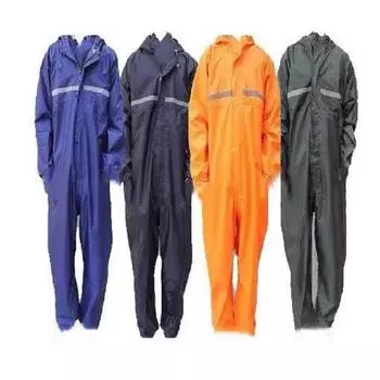 Цельный цельный плащ для взрослых, защитный плащ, пыленепроницаемый, маслостойкий, дышащий плащ S белый
