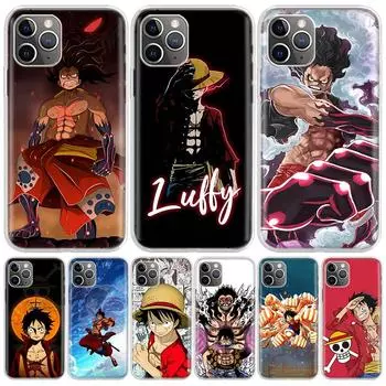 Цельный чехол Monkey D Luffy для iPhone 11 13 Pro Max 12 Mini Phone Case X XS XR 6 6S 8 7 Plus SE Apple 5 5S Fundas Cover Coque Capa iPhone 11