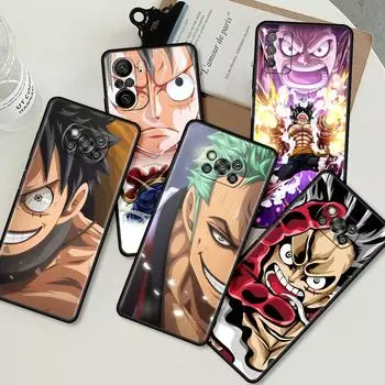 Цельный чехол с аниме для Xiaomi Mi Poco X3 X4 NFC M3 Mi 11 11T 10 T 9T 12 9 10T Lite, силиконовый чехол для задней панели телефона Xiaomi Poco X4 NFC