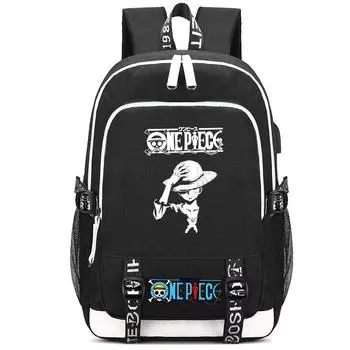 Цельный холщовый рюкзак в стиле аниме, рюкзак с принтом для девочек и мальчиков, подарок для школы, книжная сумка для мужчин и женщин, дорожная сумка Mochila
