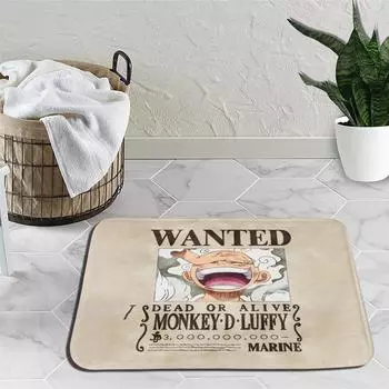 Цельный ковер для детской комнаты, ковер с Луффи, нескользящий напольный коврик для ванной комнаты, коврики для гостиной, спальни, игровой коврик 1